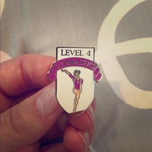 LEVEL 4 GYMNASTICS PIN NWOT